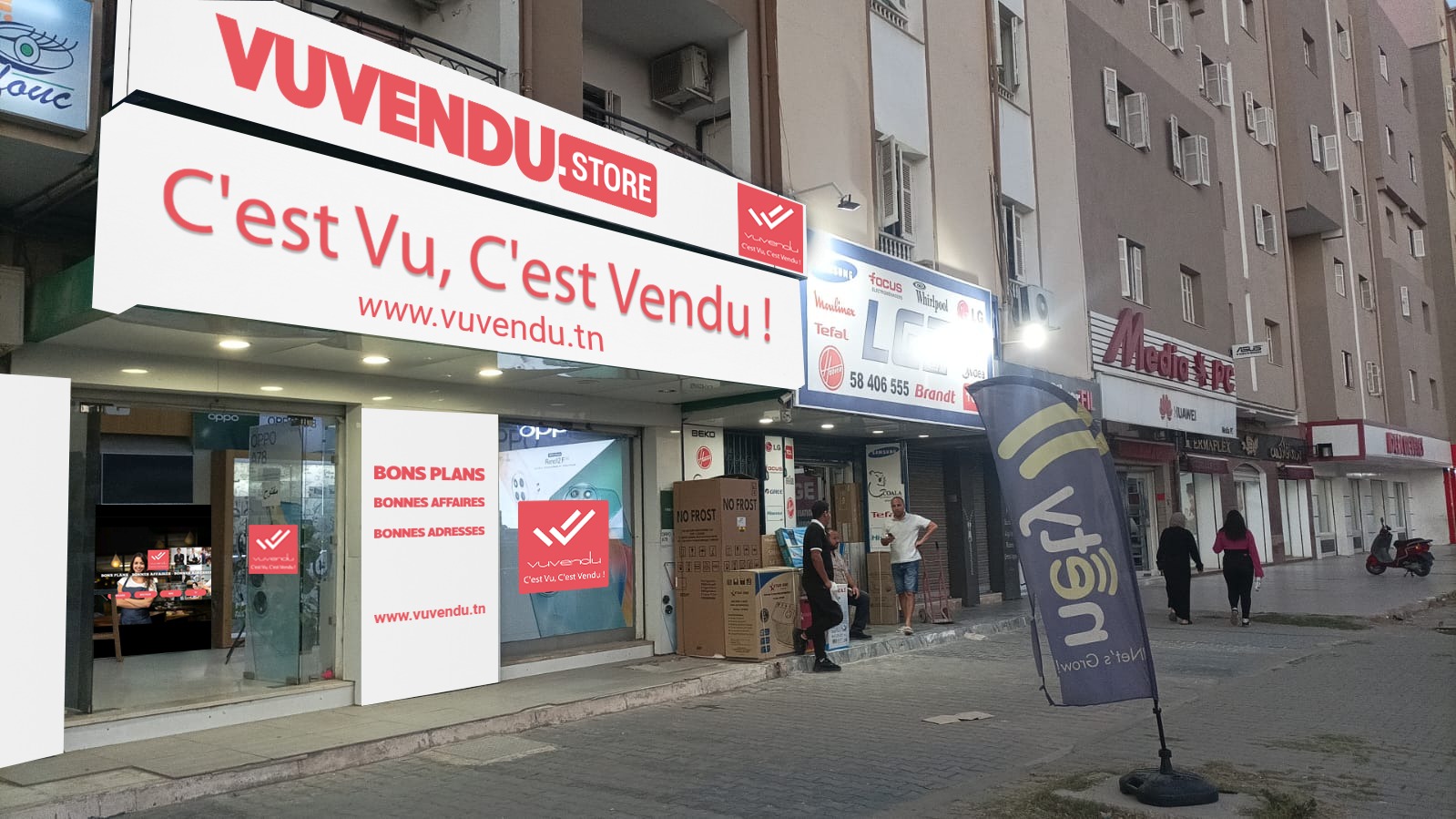 Ouverture du VuVendustore Sousse