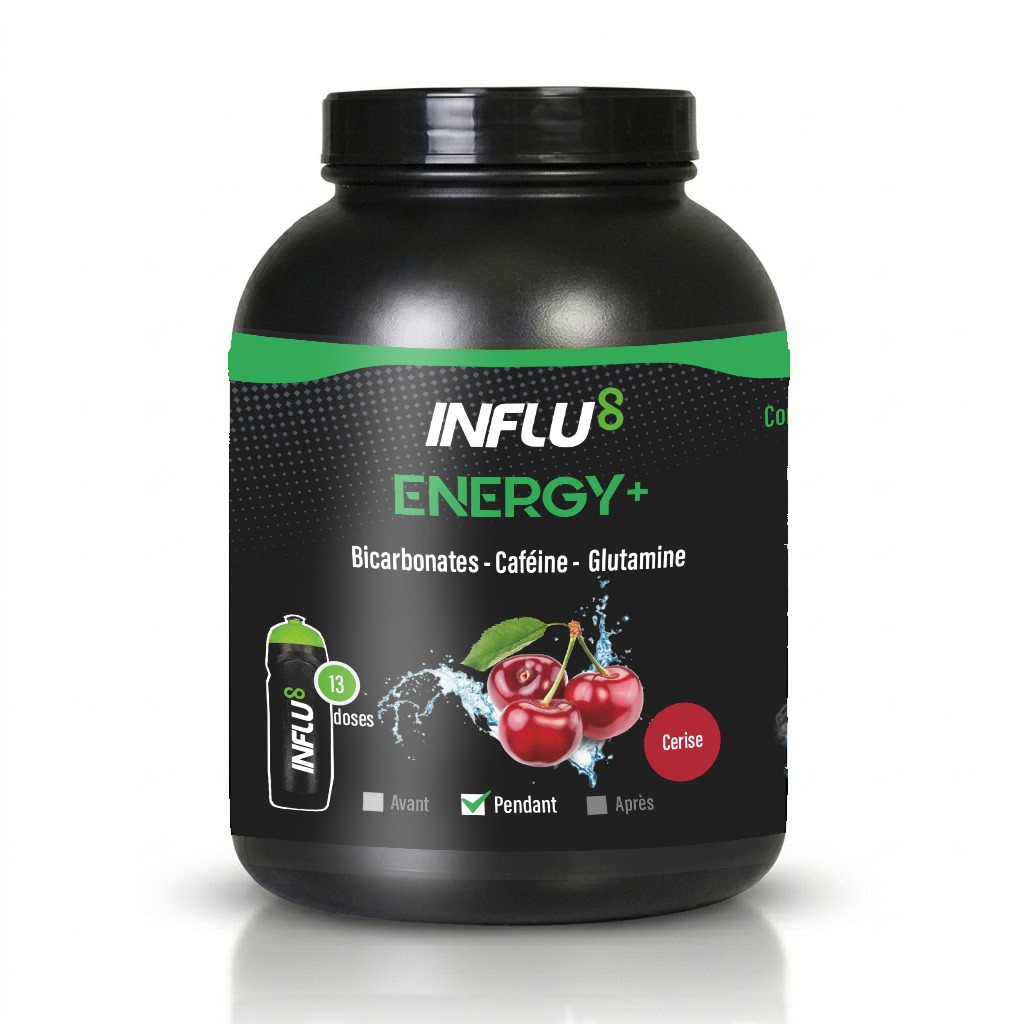Boisson Energy+ Pendant l’effort 520g Cerise