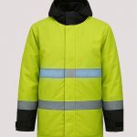 Parka De Haute Visibilité Avec Bande Lunineuse
